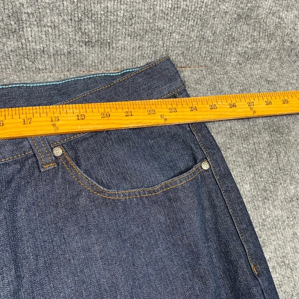Enyce‎ Sean Combs Co Mens 50x32 Dark Wash Baggy Denim Jeans Relaxed Streetwear